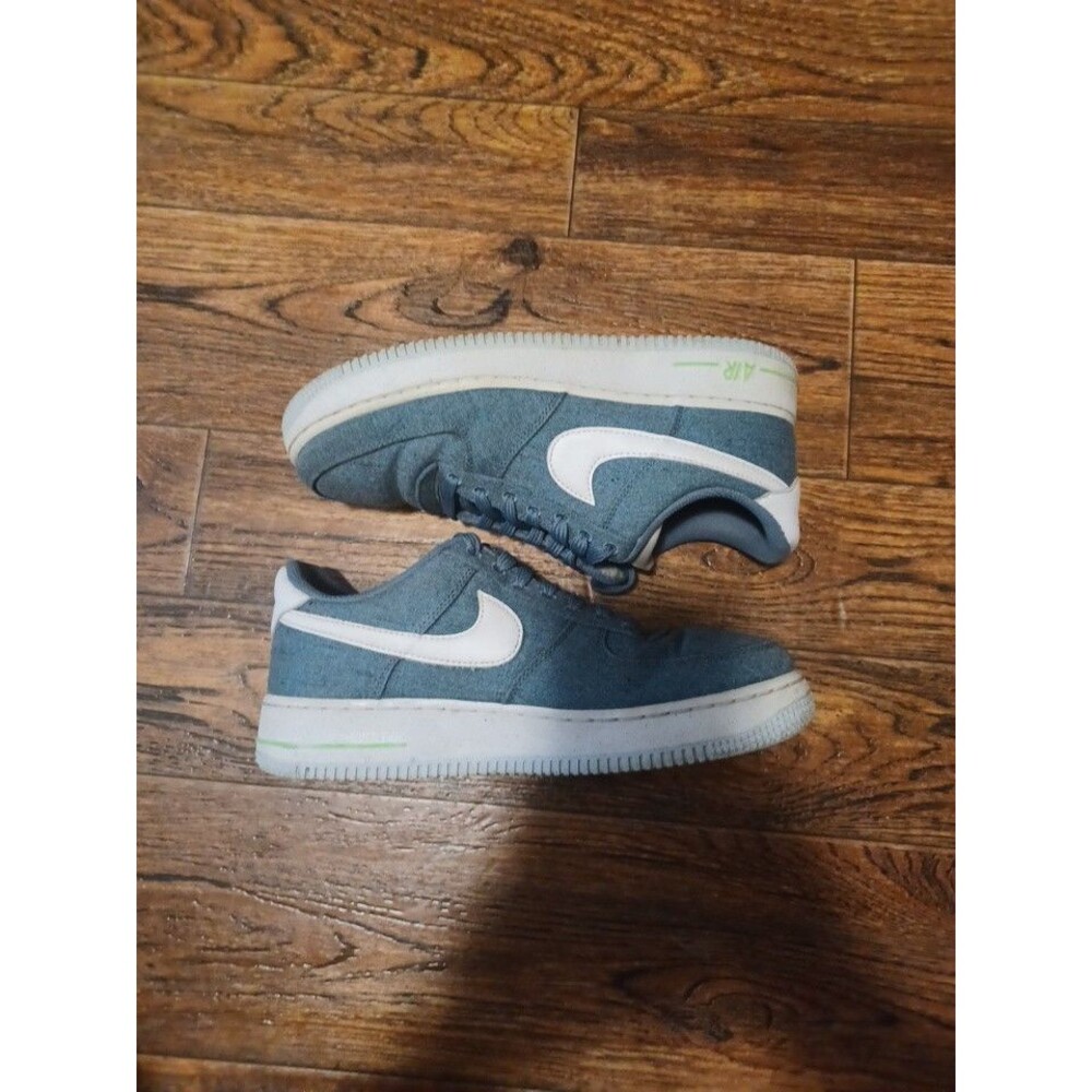 Nike Air Force 1 Low ‘07  Canvas Ozone Blue Size 7.5 Men’s Gorgeous CN0866-001